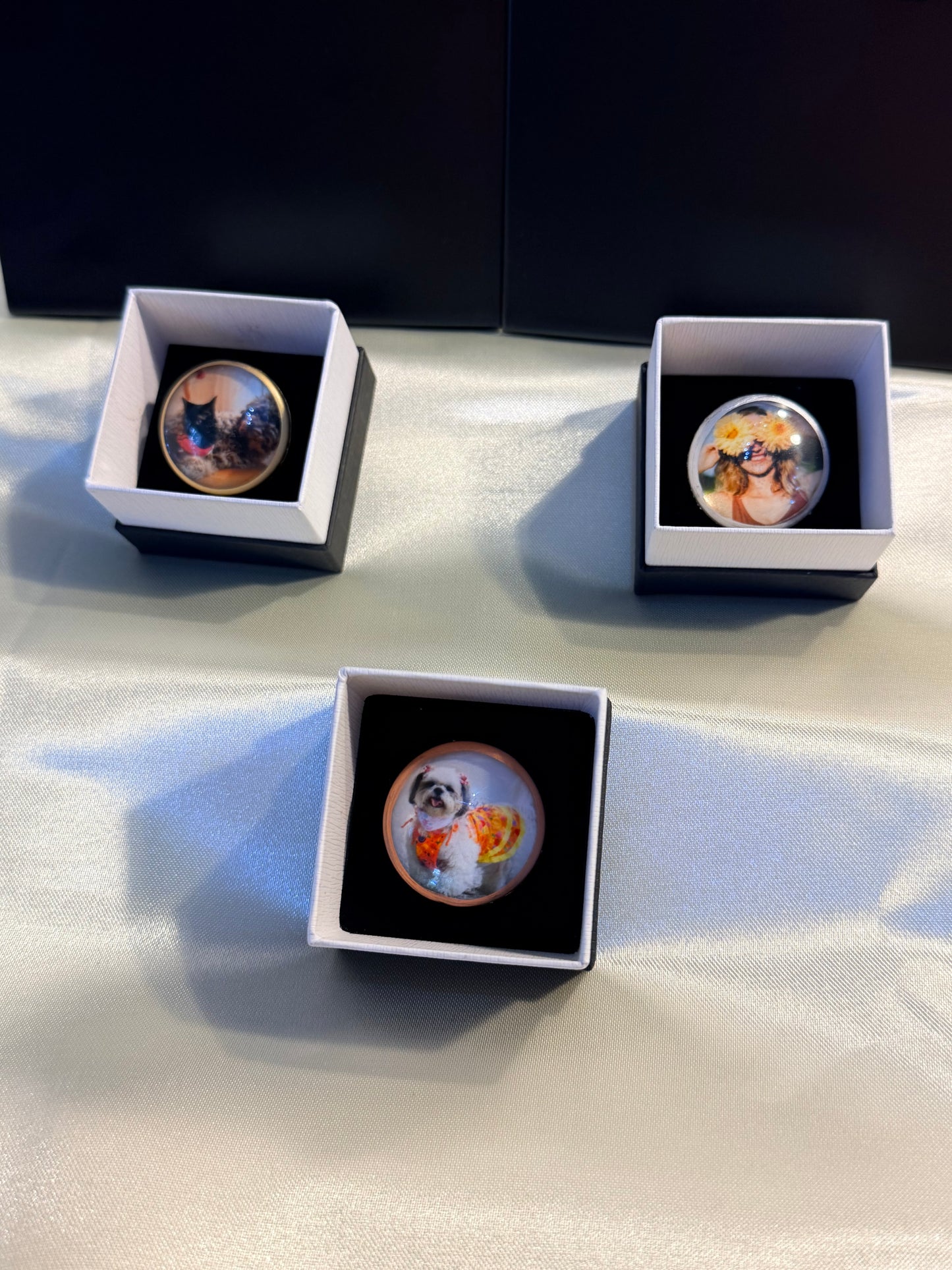 30mm - Personalised Glass Magnet