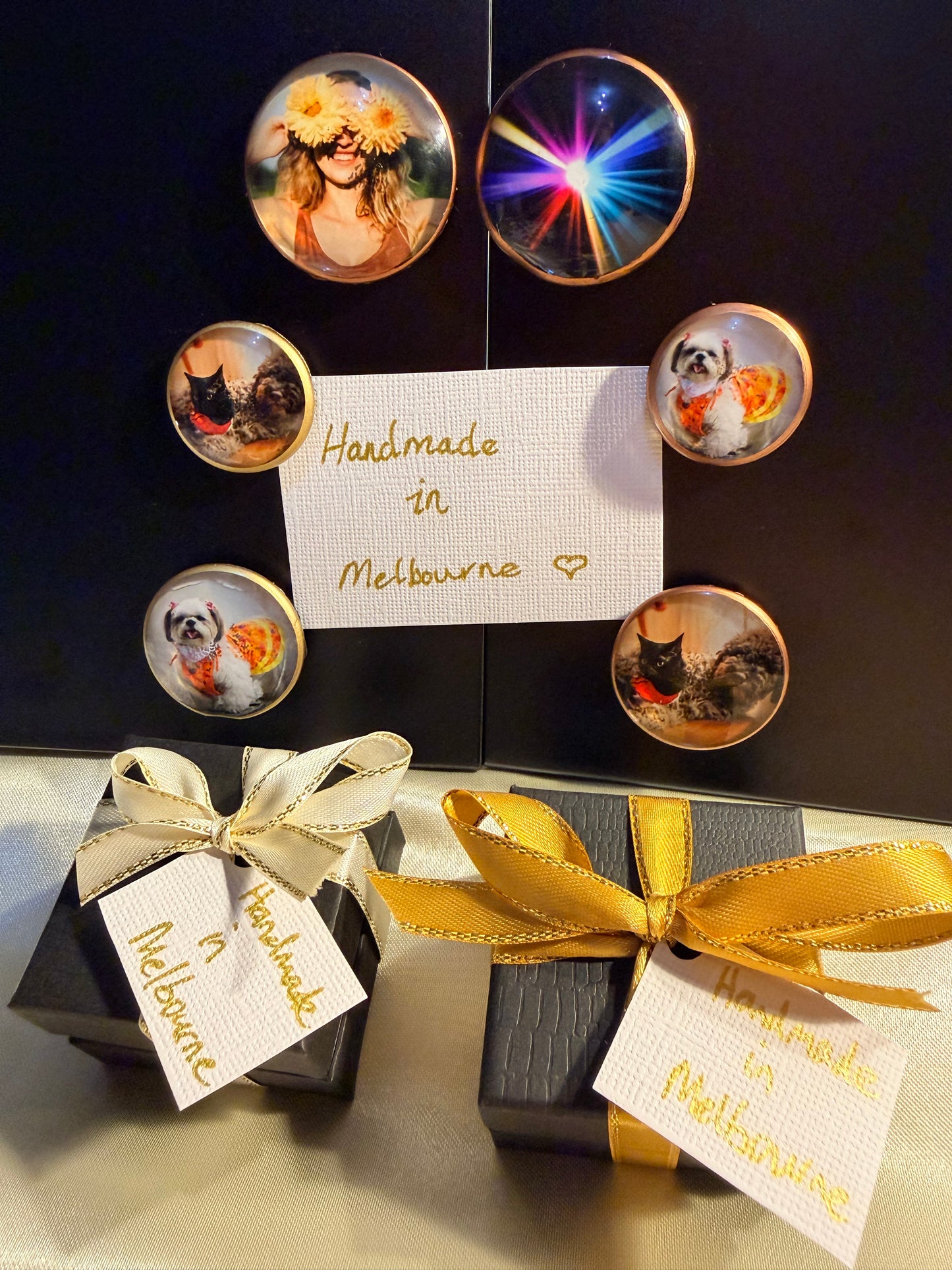 30mm - Personalised Glass Magnet